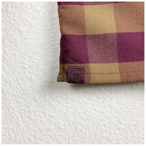 Lululemon Mason’s Peak Flannel in Check Plaid Mini Dark‎ Adobe Frontier - Small - Picture 6 of 8